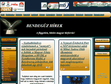 Tablet Screenshot of bendeguz.info
